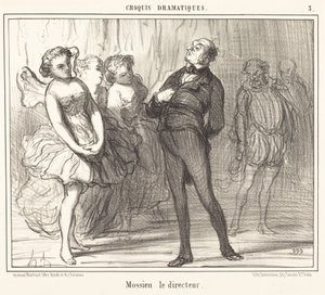 監督のモーシー 作： Honoré Daumier