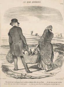  作： Honoré Daumier