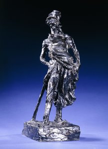 ラタポイル、1850年頃と1960年頃（ブロンズ、ダークブラウン・パティナ 作： Honoré Daumier