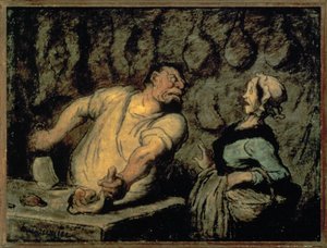  作： Honore Daumier