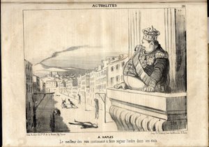 The Charivari 作： Honoré Daumier