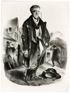 酔っぱらい 作： Honoré Daumier