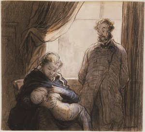 家族 作： Honoré Daumier