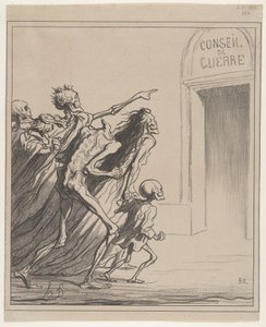  作： Honoré Daumier