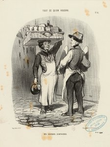  作： Honoré Daumier