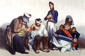 1830年革命後のフランスの扱い 作： Honoré Daumier