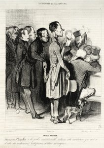  作： Honoré Daumier