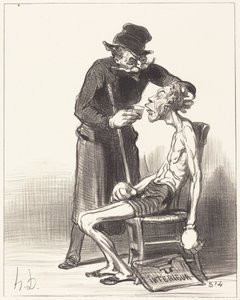  作： Honoré Daumier