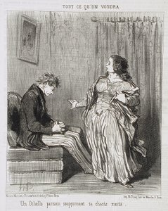  作： Honoré Daumier