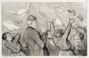  作： Honoré Daumier