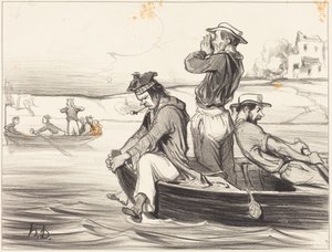  作： Honoré Daumier