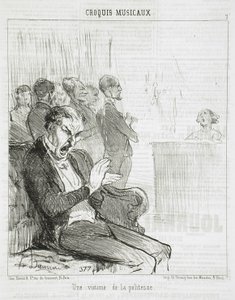  作： Honoré Daumier