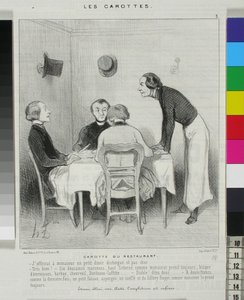 無題 作： Honoré Daumier