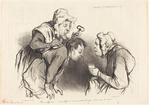  作： Honoré Daumier