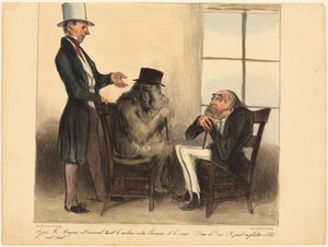  作： Honoré Daumier