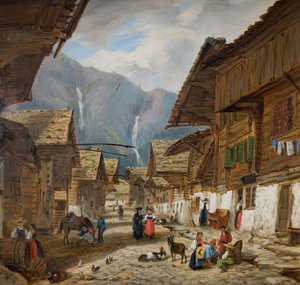 アンデルマット、スイス、1880年。