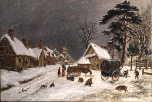 雪景色 作： Hopkins Horsley Hobday Horsley