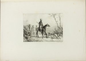 捕まった 作： Horace Vernet