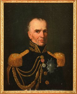 アントワーヌ・ドルオ将軍の肖像 作： Emile Jean Horace Vernet