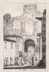 アルルの行列 作： Emile Jean Horace Vernet