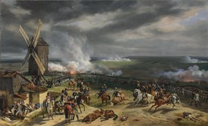 ヴァルミーの戦い、1792年9月20日 作： Emile Jean Horace Vernet