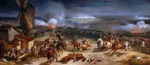 ヴァルミーの戦い、1792年9月20日 作： Emile Jean Horace Vernet