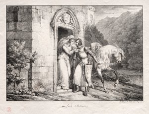 さらば 作： Emile Jean Horace Vernet