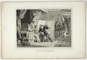 あなたの運命は、あなたの勇気にある...」と私は言った。 作： Horace Vernet