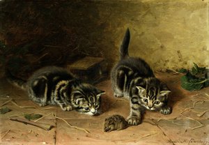 気が進まない遊び相手 作： Horatio Henry Couldery