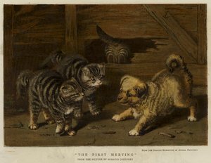 最初の出会い (クロモリト) 作： Horatio Henry Couldery