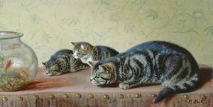 釣りパーティー 作： Horatio Henry Couldery