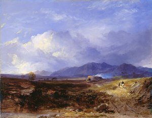 西部高地のドライブ・ロード 1850年頃（油彩・キャンバス） 作： Horatio McCulloch
