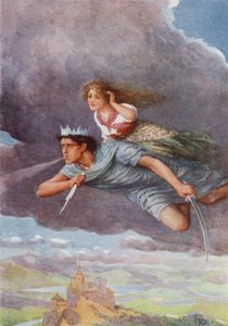 「黄金の尾を持つ鳥の探求」の「時速千マイル」（カラーリソ） 作： Howard Davie