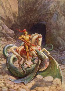 聖ジョージとドラゴン (カラーリソ) 作： Howard Davie