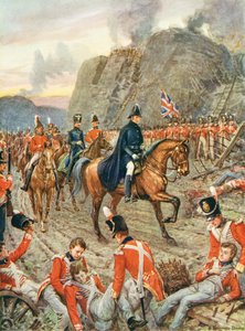 バダホス包囲戦でのウェリントン公爵 (1769-1852) 作： Howard Davie