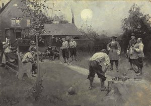 ボウリング 作： Howard Pyle