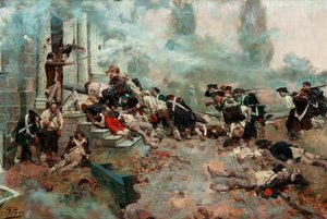 チュー・ハウス襲撃事件 作： Howard Pyle