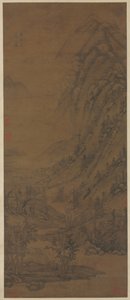 ドンユアン後のサマーマウンテン[広告937-975についてアクティブ]、1290-1354。 作： Huang Gongwang