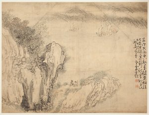 風景と人物風景