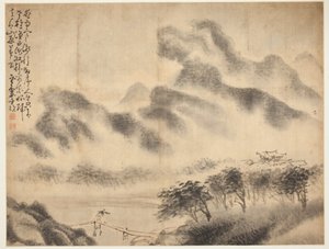 風景と人物風景