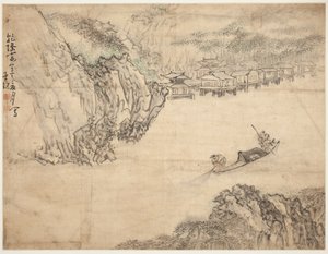 風景と人物風景