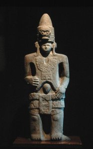 古典期以降（900-1521）の彫像（石材） 作： Huaxtec Huaxtec