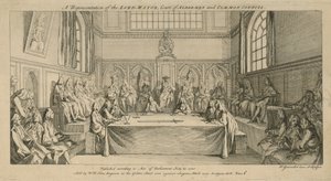 市長、市会議員および総評議会の代理 作： Hubert Francois Gravelot