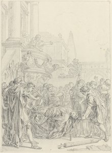 最も偉大なローマ人のうち、これがあなたに残されているものです 作： Hubert Francois Gravelot