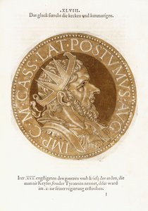 マーカスカシアラティニウスPOSTUMUS 作： Hubert Goltzius
