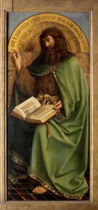 João Batista, detalhe do Retábulo de Ghent 作： Hubert & Jan van (1390 1441) Eyck