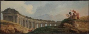  作： Hubert Robert