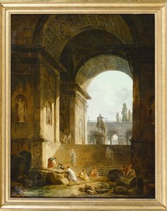  作： Hubert Robert
