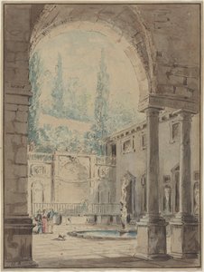  作： Hubert Robert