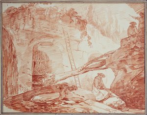  作： Hubert Robert
